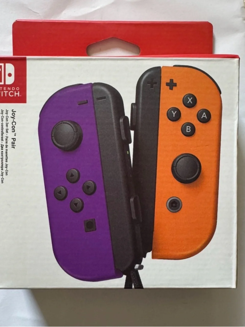 Nintendo bright purple